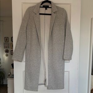 Forever 21 Fleece Longline Blazer